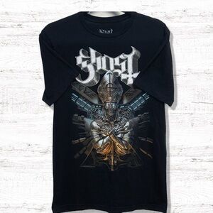 Ghost Men’s Black T Shirt With Graphic Size Medium